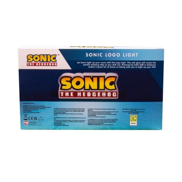 SONIC - Logo Lampe - 23cm – Image 5