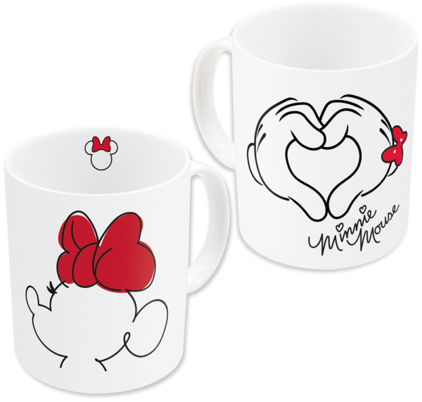 Mug MINNIE - Coeur - Mug céramique 325ml – Image 2