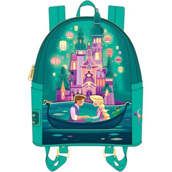 DISNEY - Tangled Castle - Sac à dos LoungeFly '23x28x10cm'
