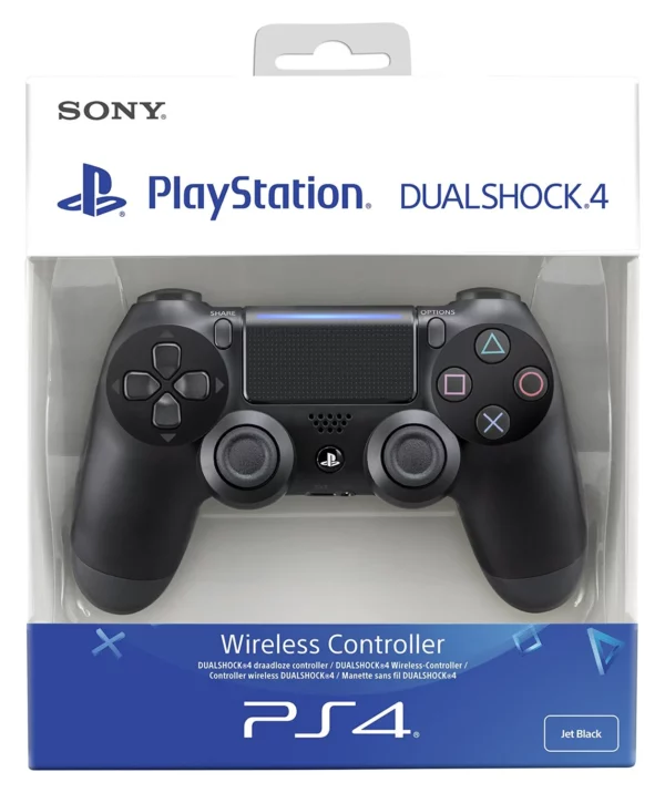 Manette Officielle Wireless DUALSHOCK 4 Officiel (Black) V2 - PS4 – Image 2