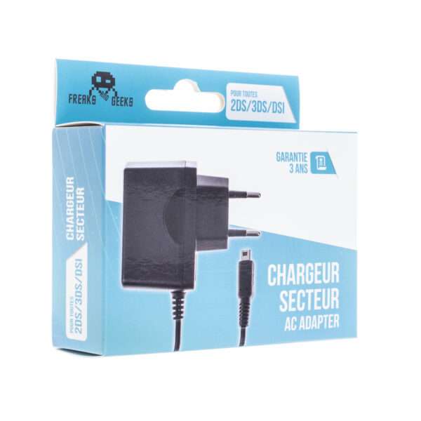 Chargeur secteur NEW2DSXL/NEW3DSXL/ NEW3DS/ 2DS/ 3DS/ 3DS XL/ DSi/ DSi XL