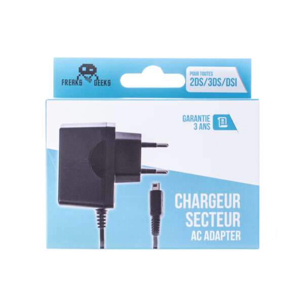 Chargeur secteur NEW2DSXL/NEW3DSXL/ NEW3DS/ 2DS/ 3DS/ 3DS XL/ DSi/ DSi XL – Image 2