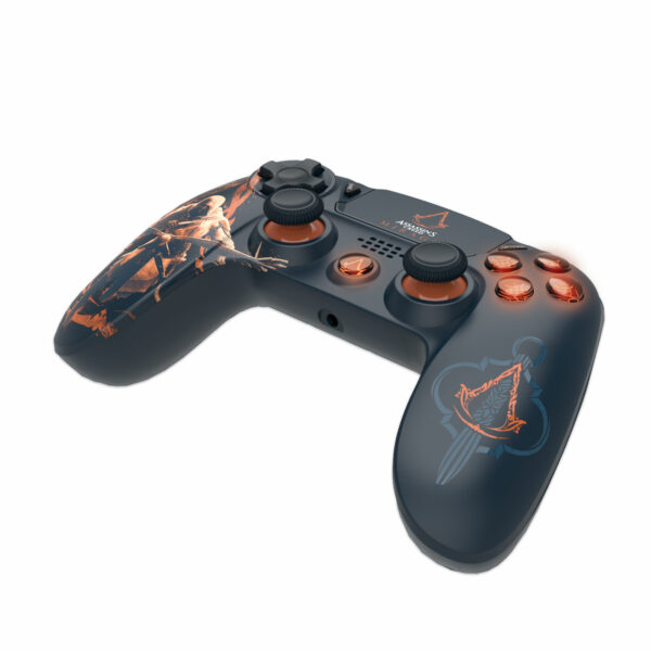 Assassin's Creed Mirage - Manette Sans Fil PS4 - Prise Jack - Boutons Lumineux - Silhouette – Image 5