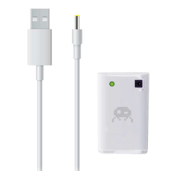 Batterie Xbox 360 3600mAh + câble de recharge (blanc) – Image 2