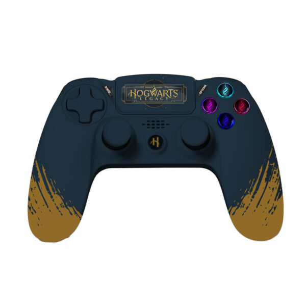 Harry Potter-Manette Sans Fil PS4-Prise Jack -Boutons Lumineux-Hogwarts Legacy