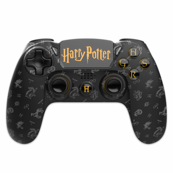 Manette Sans Fil PS4 - Harry Potter - Prise Jack - Boutons Lumineux - Noir – Image 2