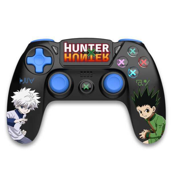 Manette PS4 Hunter x Hunter- Sans Fil Avec Prise Jack pour casque et boutons lumineux - Duo Gon Kirua – Image 2