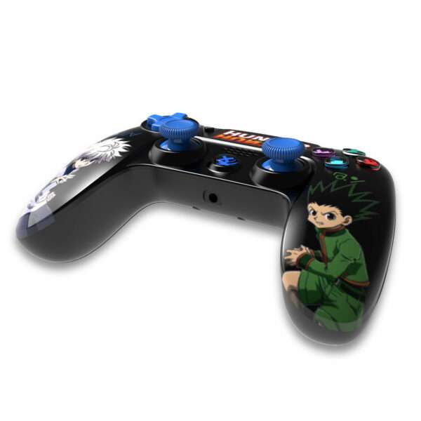 Manette PS4 Hunter x Hunter- Sans Fil Avec Prise Jack pour casque et boutons lumineux - Duo Gon Kirua – Image 4