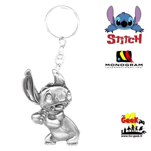 Porte-clés en métal - DISNEY - Stitch