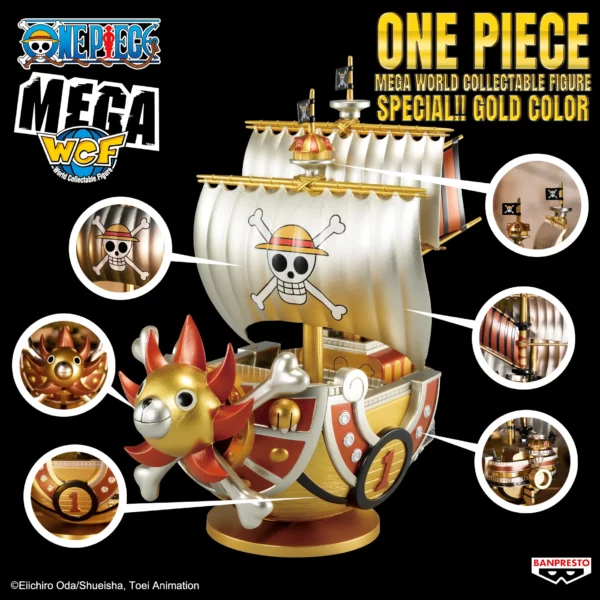 ONE PIECE - Thousand Sunny - Figurine Mega WCF Special 19cm – Image 5