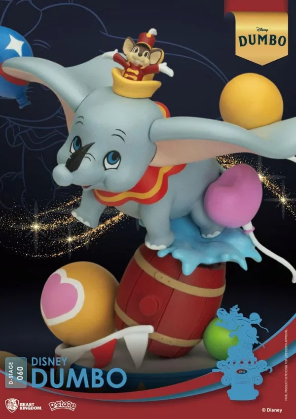 Figurine DISNEY - Dumbo - Diorama D-Stage 15cm – Image 2