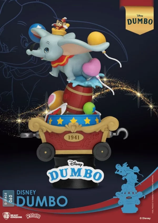 Figurine DISNEY - Dumbo - Diorama D-Stage 15cm – Image 4