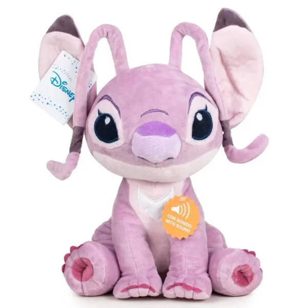 LILO & STITCH - Peluche Sonore Angel - 30cm