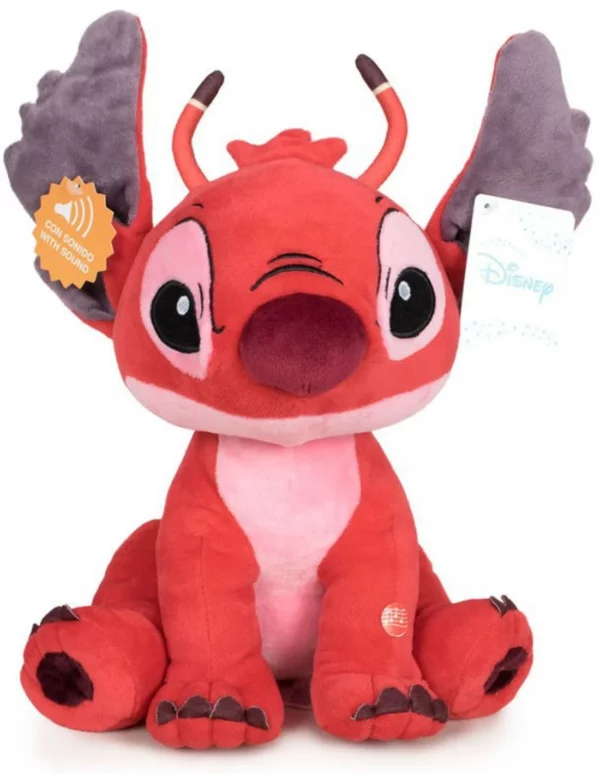 LILO & STITCH - Peluche Sonore Leroy - 60cm