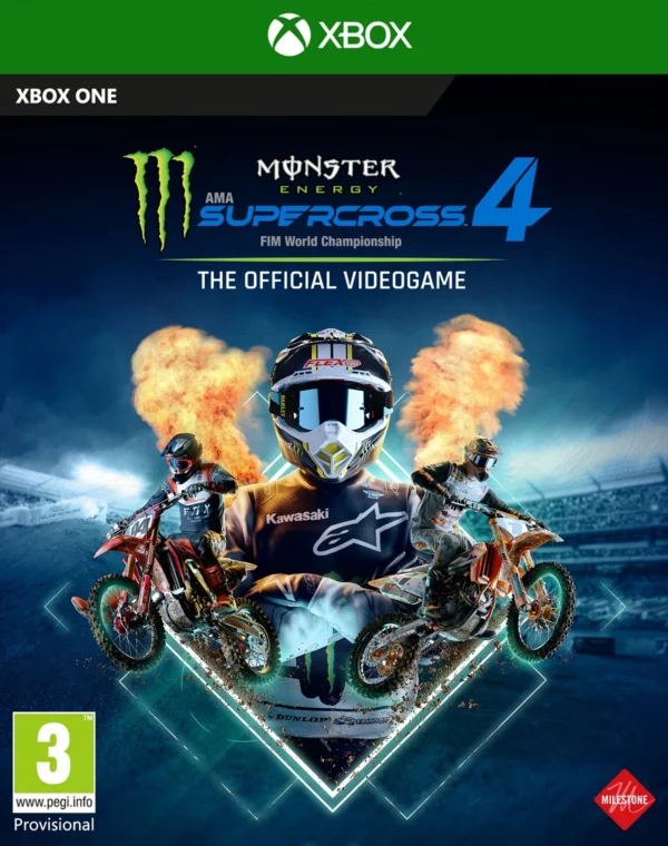 Jeu XBOX ONE/SERIES X - Monster Energy Supercross 4 - OCCASION