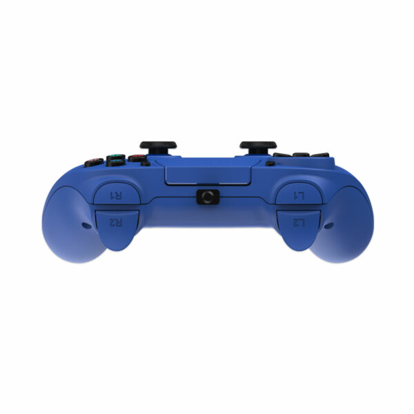 Manette Filaire Bleue pour PS4 avec Câble 3M avec prise Jack – Image 4