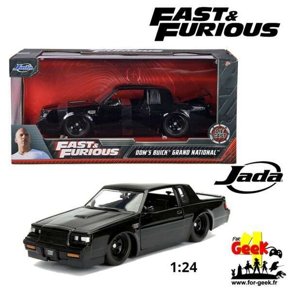 Véhicule - FAST & FURIOUS - Dom's 1987 Buick Grand National - 1:24