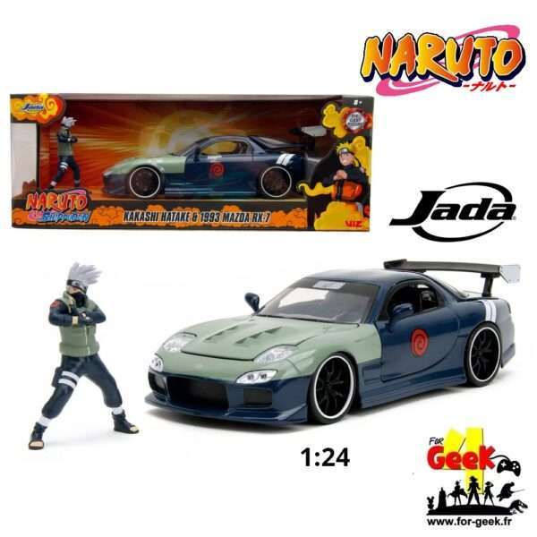 Véhicule - NARUTO - Kakashi Hatake & 1993 Mazda RX-7 - 1:24