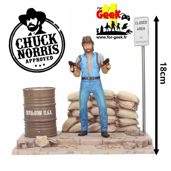 Chuck Norris Diorama Deluxe Tough Guy 18cm destock