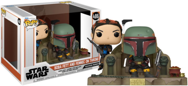 MANDALORIAN - POP N° 486 - Boba Fett & Fennec Shand