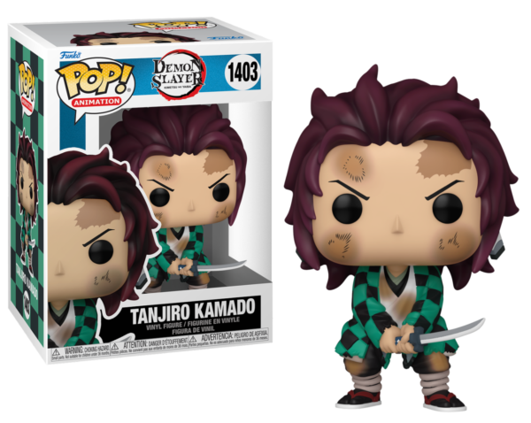 Figurine - DEMON SLAYER - POP N° 1403 - Tanjiro (Training)