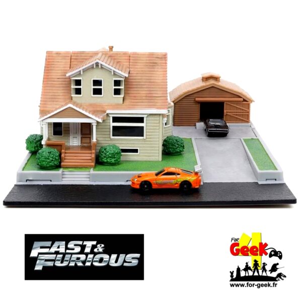 Figurine FAST & FURIOUS - Nano Dom's House Display Diorama