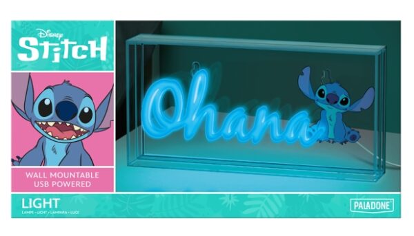 LILO & STITCH - Ohana - Lampe Led Neon 15.5x30.5cm – Image 2