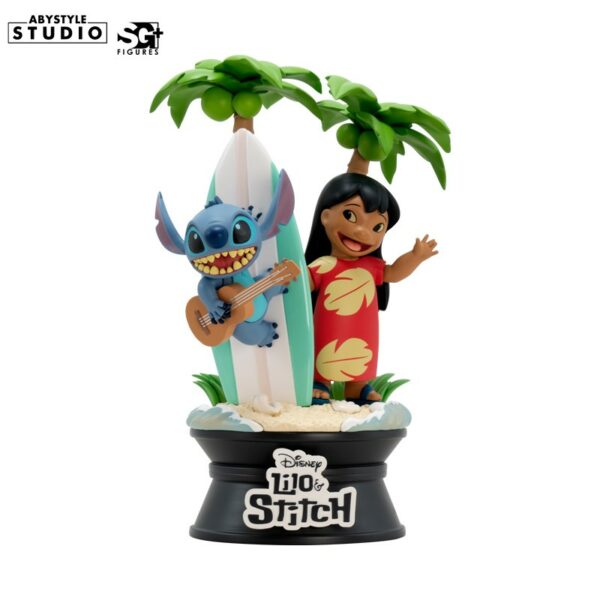 DISNEY - Figurine "Lilo & Stitch Surfboard" destock