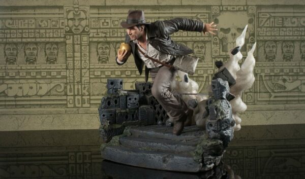 Figurine - INDIANA JONES - Echappe avec Idole - 25cm – Image 2