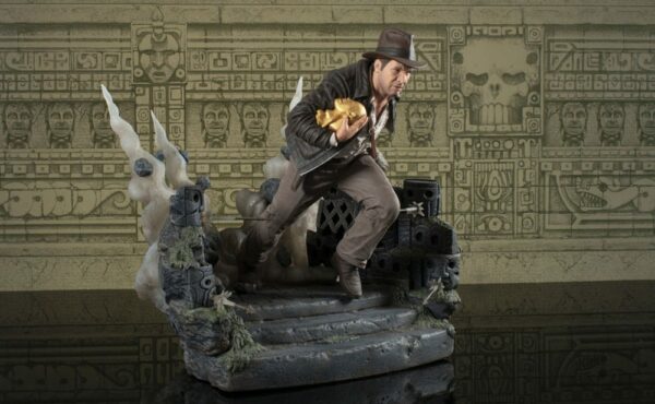 Figurine - INDIANA JONES - Echappe avec Idole - 25cm – Image 3