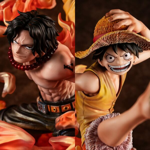 ONE PIECE - Luffy & Ace "Bond between brothers" -Statuette 25cm – Image 10