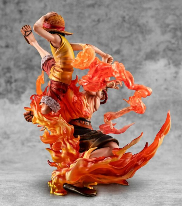 ONE PIECE - Luffy & Ace "Bond between brothers" -Statuette 25cm – Image 4