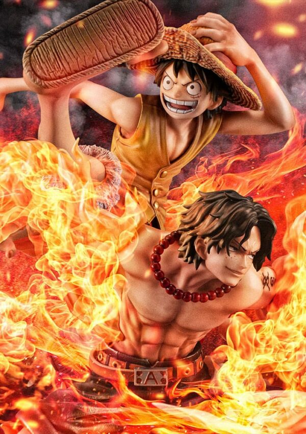 ONE PIECE - Luffy & Ace "Bond between brothers" -Statuette 25cm – Image 11