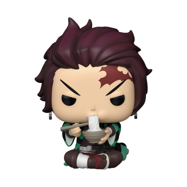 Figurine - DEMON SLAYER - POP N° 1304 - Tanjiro avec nouilles – Image 2