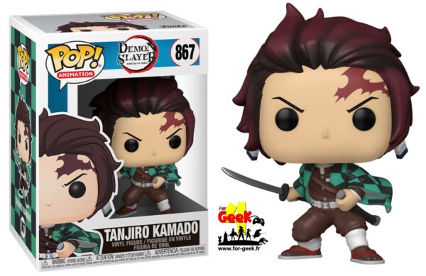 Figurine - DEMON SLAYER - POP N° 867 - Tanjiro Kamado