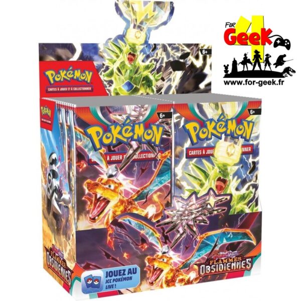 Booster - Pokémon - Flammes Obsidiennes - x10 cartes (VF)