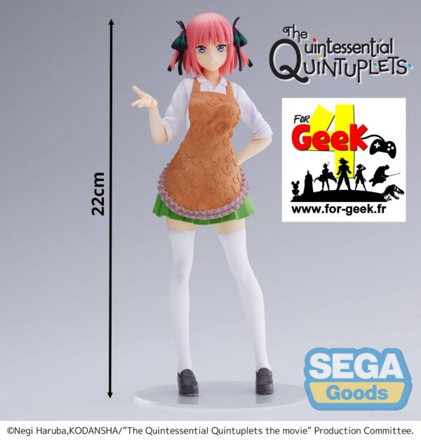 Figurine QUINTESSENTIAL QUINTUPLETS - Nino Nakano - 22cm