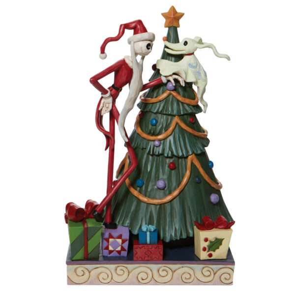 Figurine NBX Disney Trad - Jack sapin Noël - 27cm – Image 2