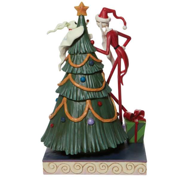 Figurine NBX Disney Trad - Jack sapin Noël - 27cm – Image 3