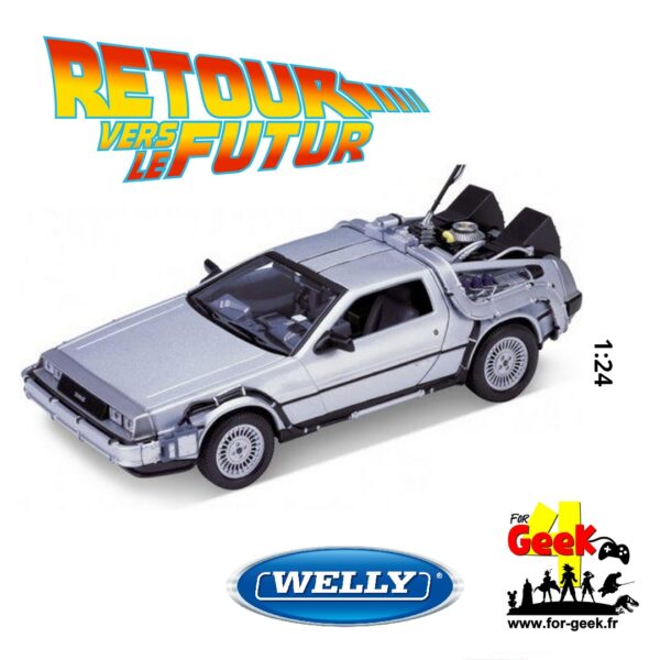 Réplique BACK TO THE FUTURE 1 - 1983 Delorean 1:24