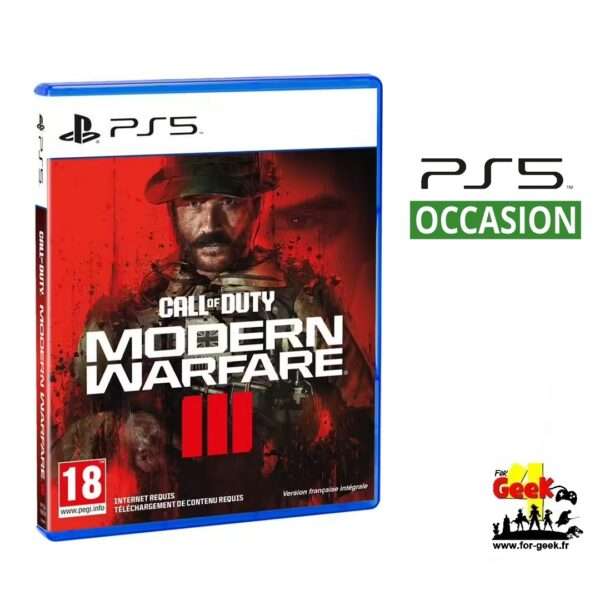 Jeu PS5 - Call of Duty: Modern Warfare III - Occ