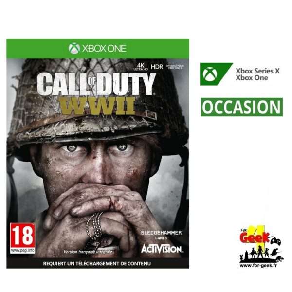 Jeu Xbox One - Call Of Dutty : World War II - Occasion