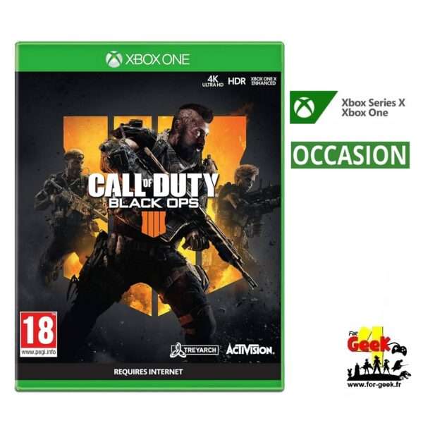 Jeu Xbox One - Call Of Dutty : Black OPS IIII - Occasion