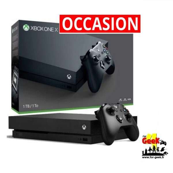 Console XBOX ONE X 1To - Occasion