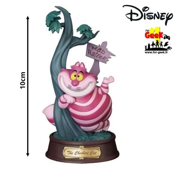 Figurine Disney - Chat du Cheshire - Statuette Mini Diorama 10cm