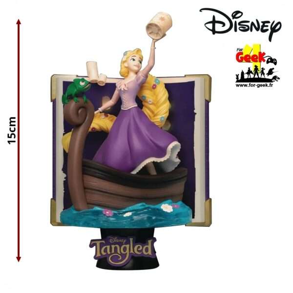 Figurine Disney - Raiponce D-stage - 15cm destock