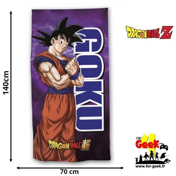 Serviette de Plage - DBZ - Goku - 70x140cm