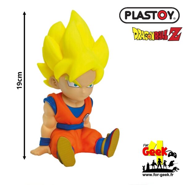 Tirelire DBZ -  Son Goku Super Saiyan 19 cm