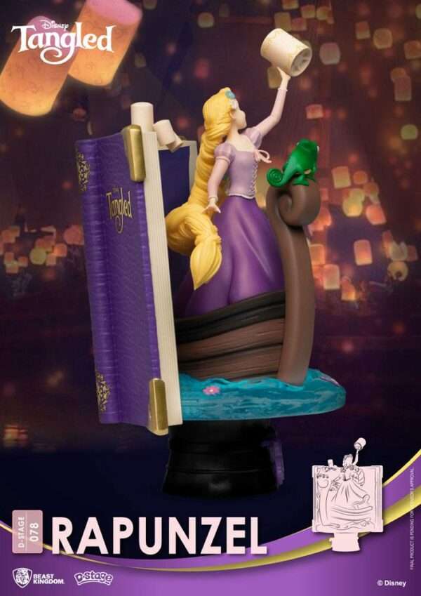 Figurine Disney - Raiponce D-stage - 15cm destock – Image 3