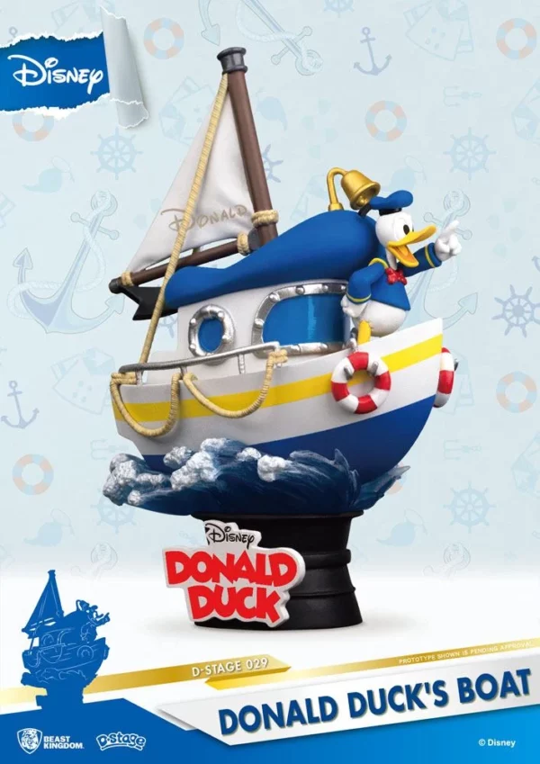 Figurine Disney - Donald Duck's Boat - 15cm – Image 3